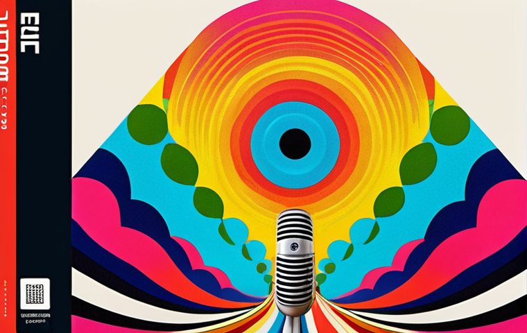 A visually striking album cover featuring vibrant colors and abstract patterns, representing a unique audio brand. The design should emphasize artistry and memorability, suitable for platforms like NetEase Cloud Music. Keywords: Album cover, abstract art, vibrant colors, modern design, sound brand.