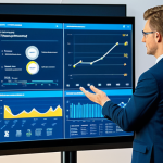 **

A data visualization expert presenting findings at a tech conference, wearing a professional business suit, fully clothed, appropriate attire, demonstrating interactive data dashboards on a large screen, modern conference hall setting, safe for work, perfect anatomy, correct proportions, natural pose, professional lighting, high quality.

**